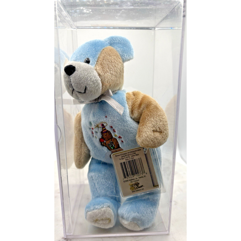Holy Bible Bear Birthday Boy Celebration Series Mint Condition With Tag in a box